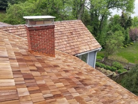 Tracys landing roof replacement