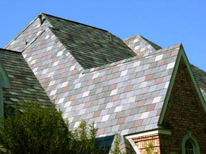 Slate roof